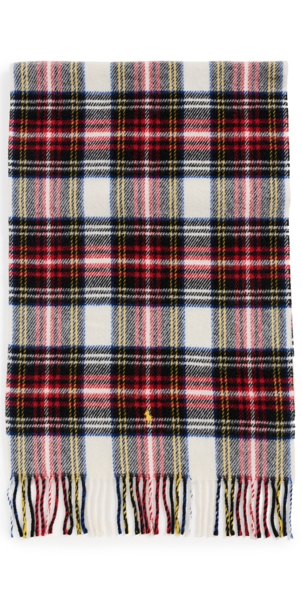 Polo Ralph Lauren Plaid Twill Scarf Blackwatch