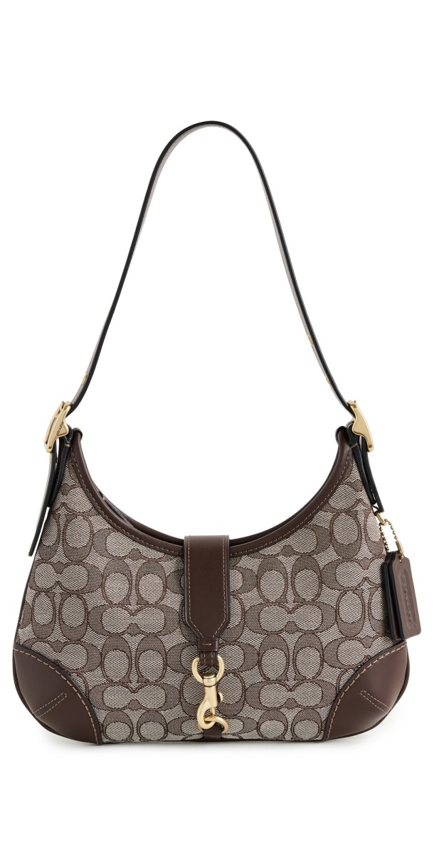 Coach The Originals Signature Jacquard Hobo Oak Mapl