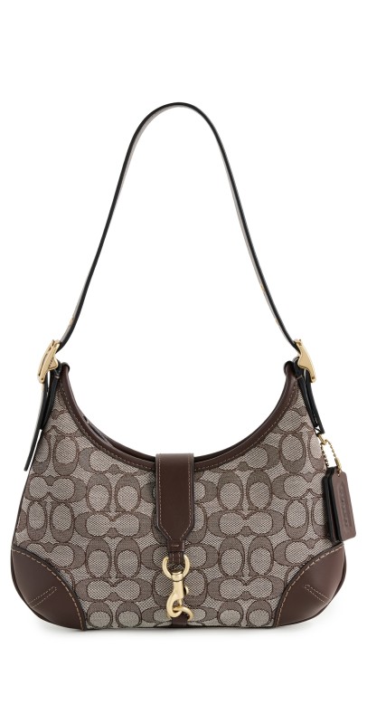 Coach The Originals Signature Jacquard Hobo Oak Mapl