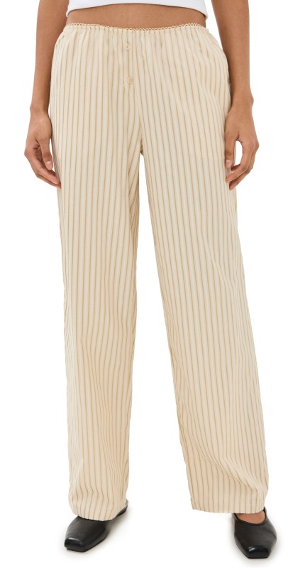 Lioness In Bloom Pants Beige