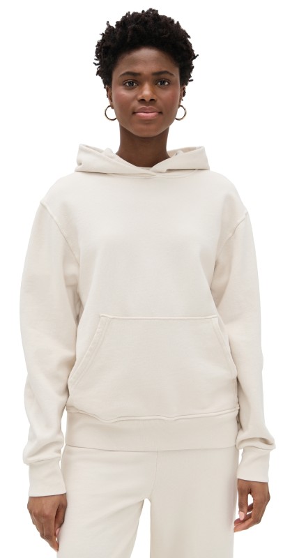 perfectwhitetee Kourtney French Terry Hoodie Sugar