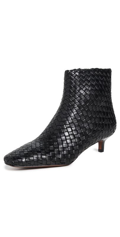 Loeffler Randall Marcella Skinny Ankle Boots Black