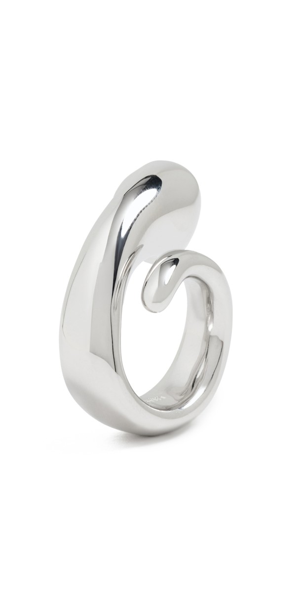 Cult Gaia Karina Ring Shiny Silver