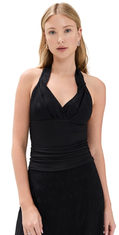The Line by K Esther Top Black