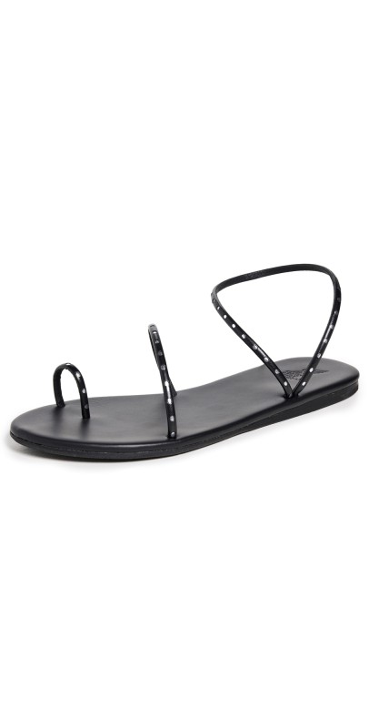 Ancient Greek Sandals Astro Sandals Black/Silver
