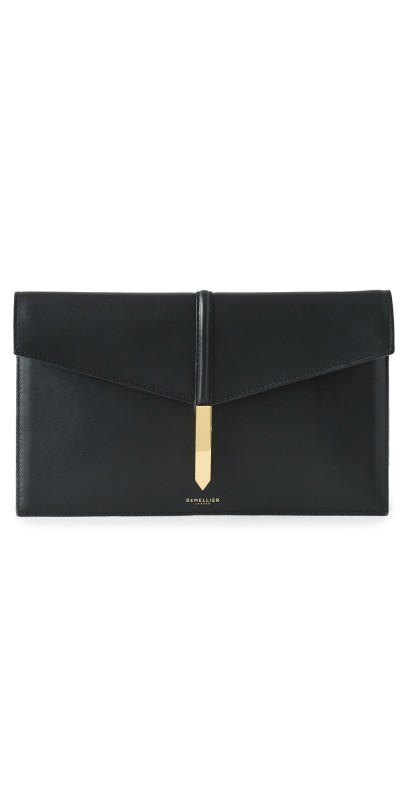 DeMellier Tokyo Clutch Black