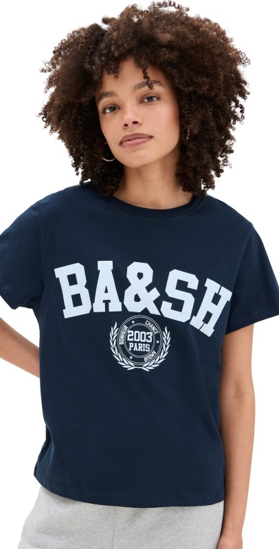 ba & sh Tshirt Ioni Navy