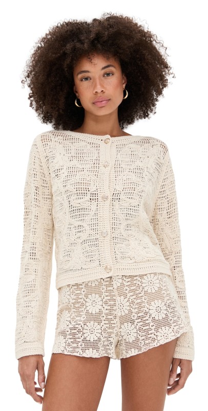 Line & Dot Atelier Cardigan Cream