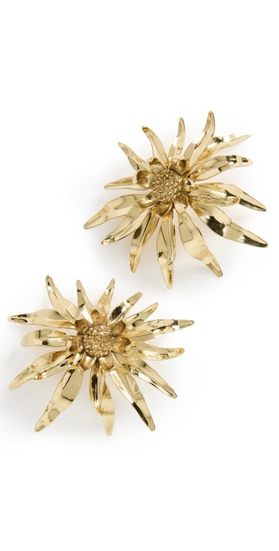 ALÉMAIS Team Spirit Cascade Petal Earrings Gold