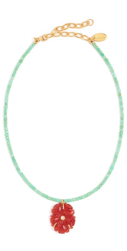 Lizzie Fortunato New Bloom Necklace In Poinsettia Mult