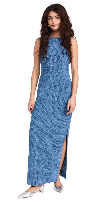 Arianne Elmy Denim Easy Dress Blue