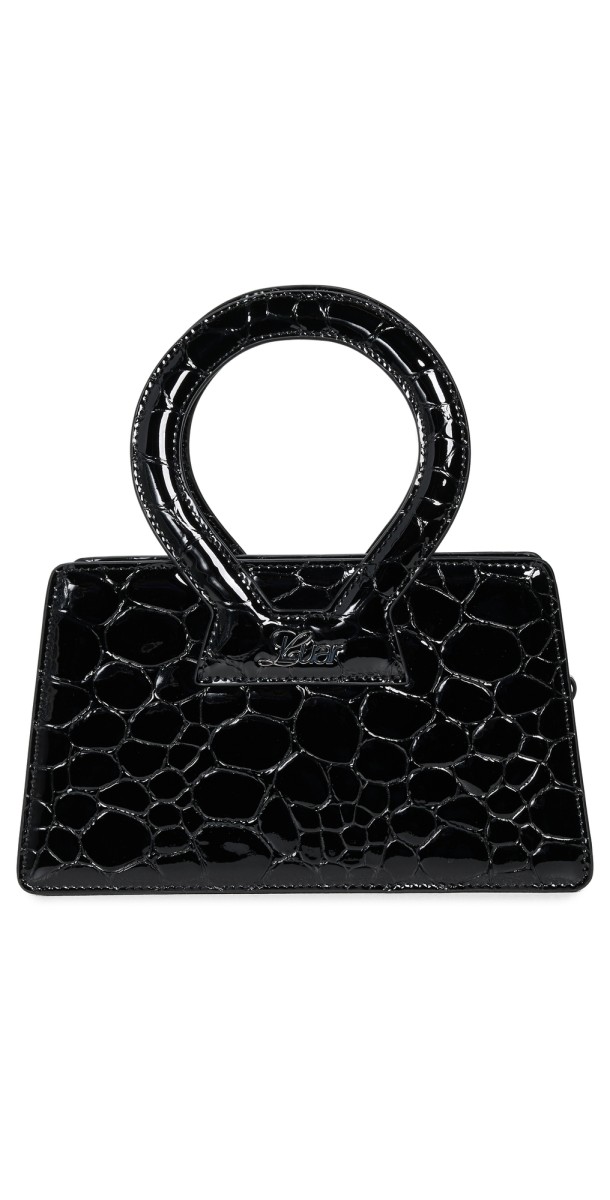 LUAR Small Ana Bag Black Pebbl