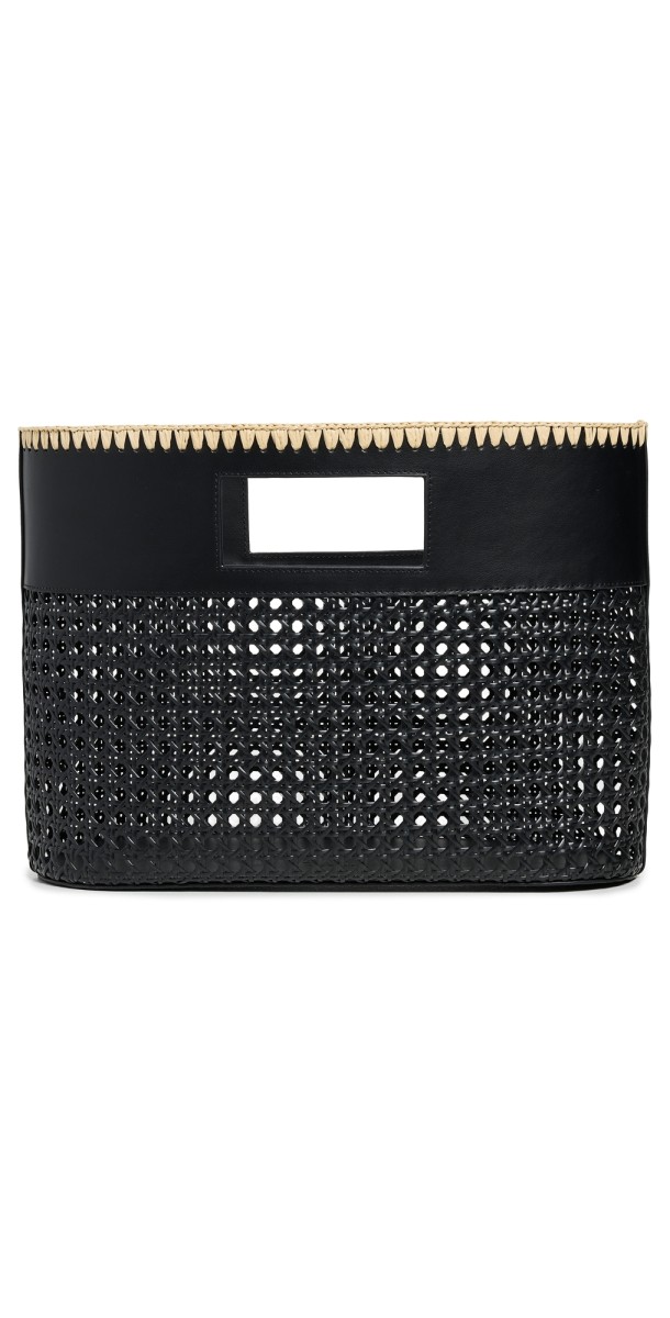 BTB Los Angeles Ellie Small Tote Black/Natural