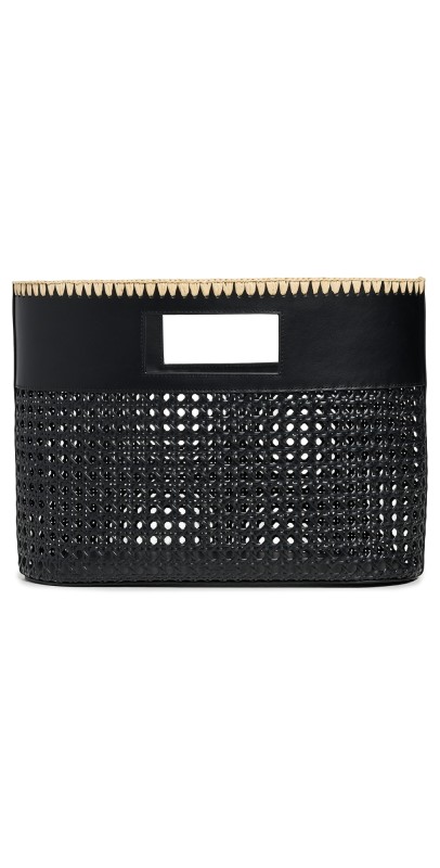 BTB Los Angeles Ellie Small Tote Black/Natural