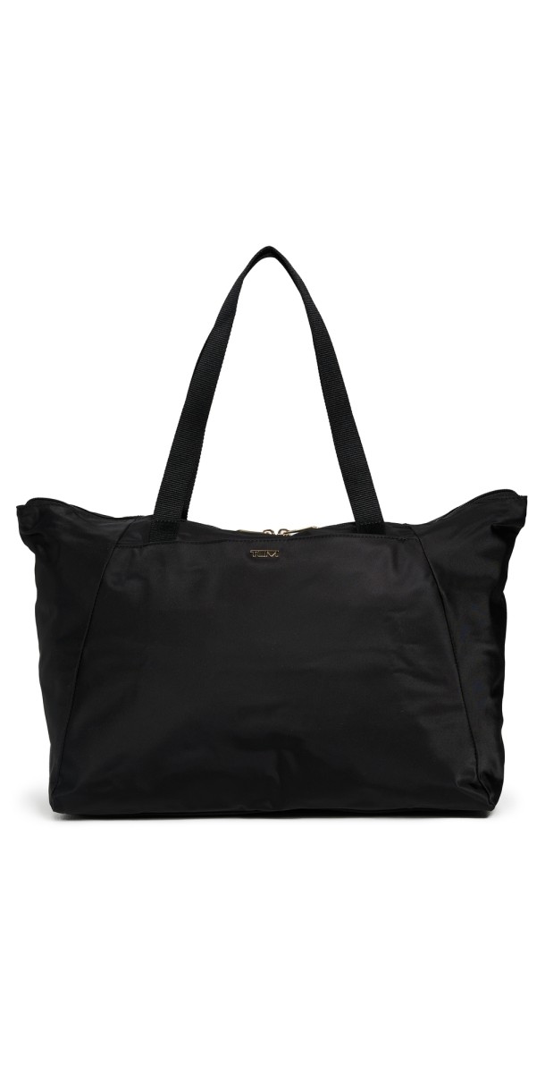 TUMI Just In Case Medium Tote Black/Gold