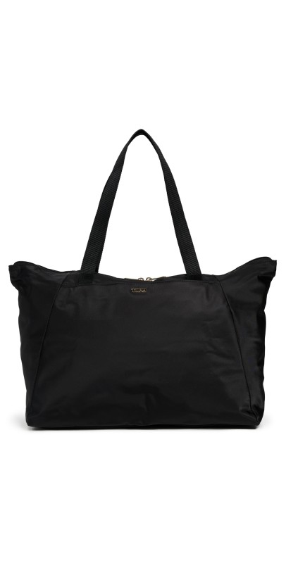 TUMI Just In Case Medium Tote Black/Gold