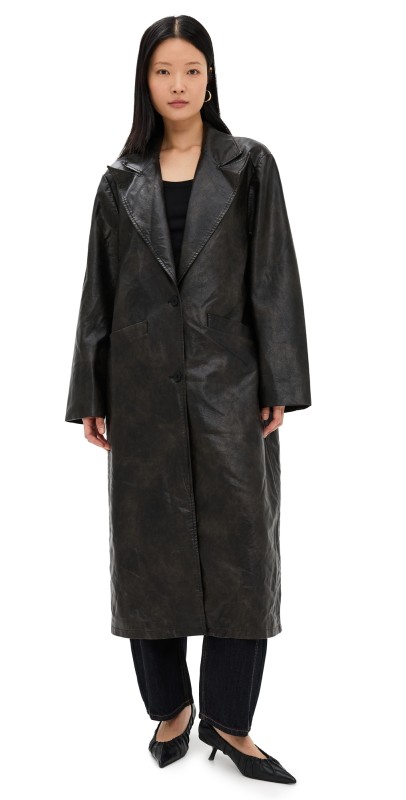 Lioness Olsen Coat Washed Onyx