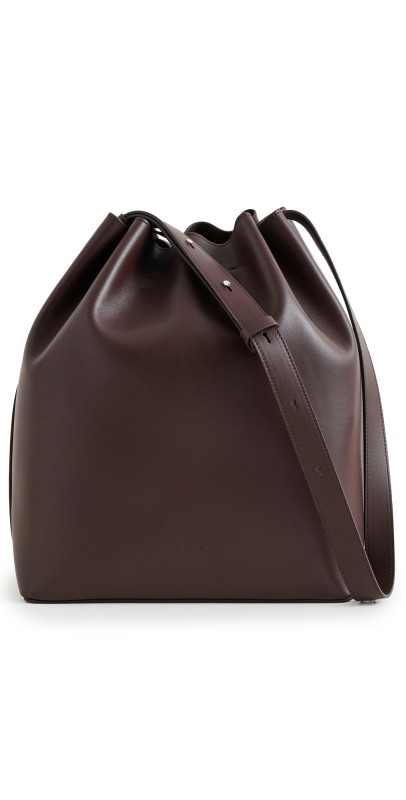 AESTHER EKME Marin Supple Large Bucket Bag 178 Tobacco