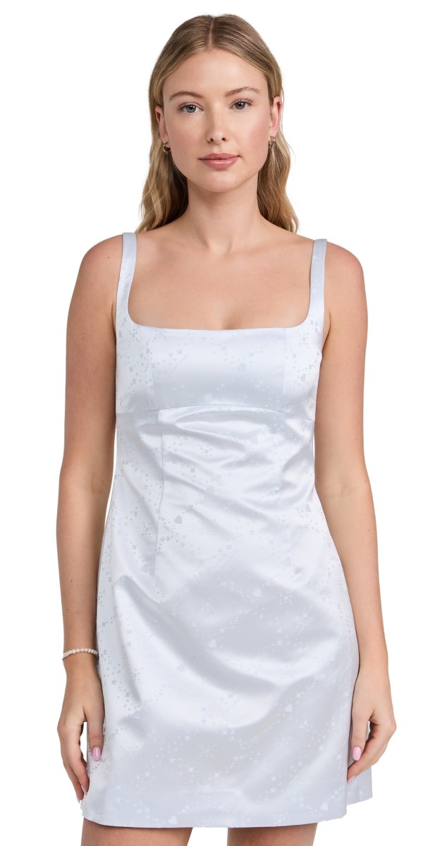 Sandy Liang Melrose Dress Ice Blue