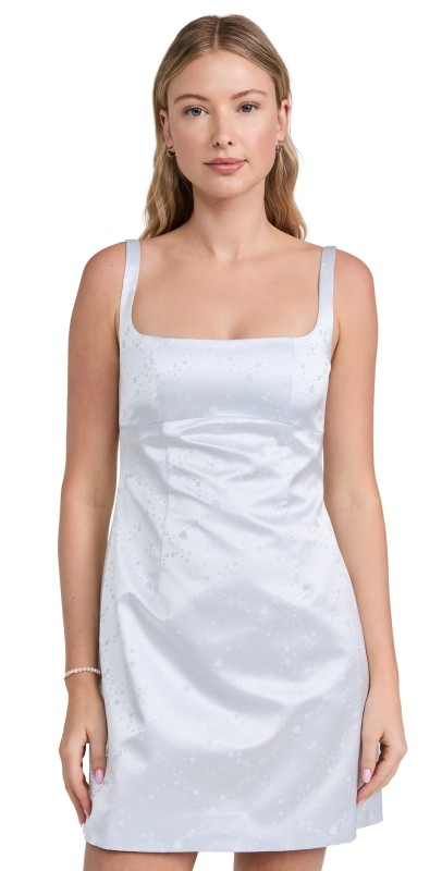 Sandy Liang Melrose Dress Ice Blue