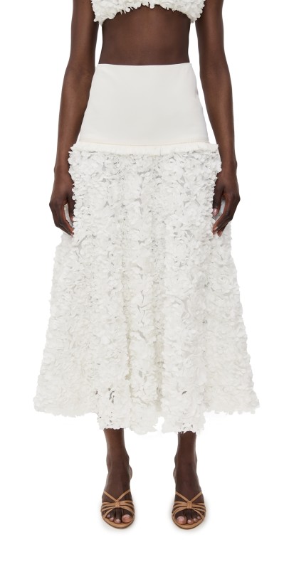 ALEXIS Bria Skirt White