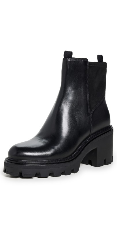 rag & bone Quinn Mid Chelsea Boots Blk