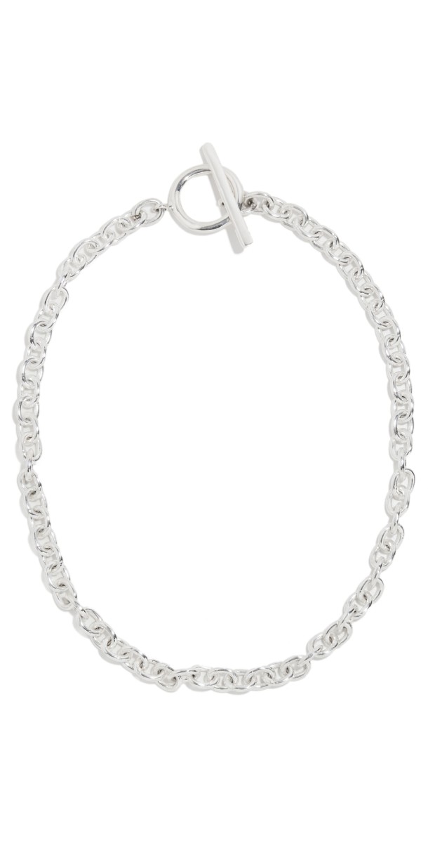 AGMES Classic Chain Necklace Sterling Silver