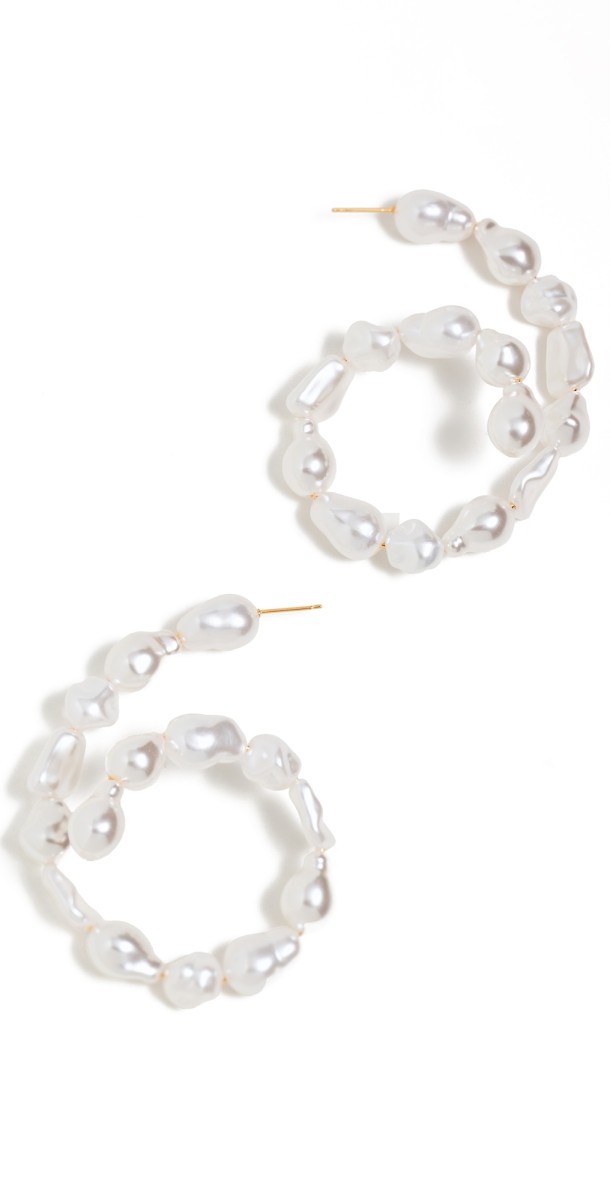 Cult Gaia Kiara Earrings Pearl