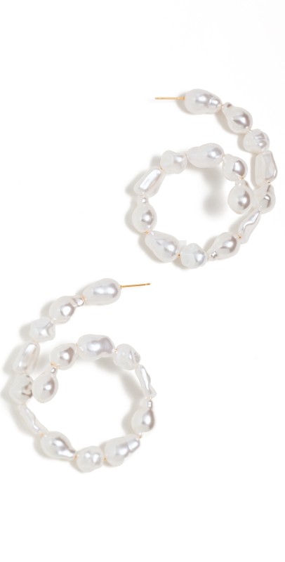 Cult Gaia Kiara Earrings Pearl
