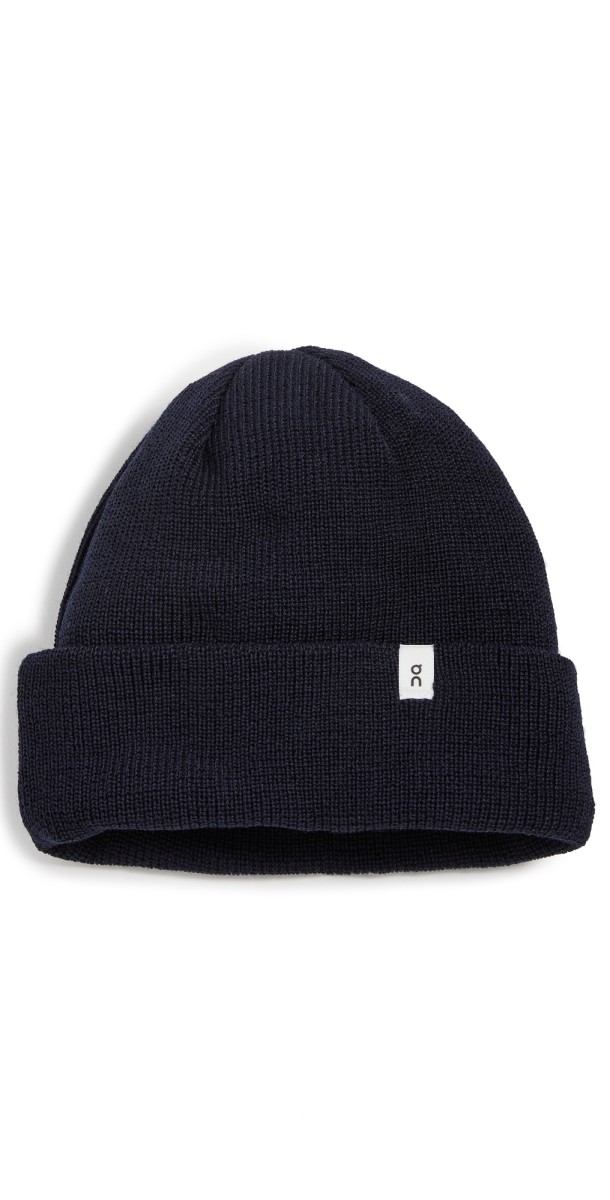 On Merino Beanie Navy