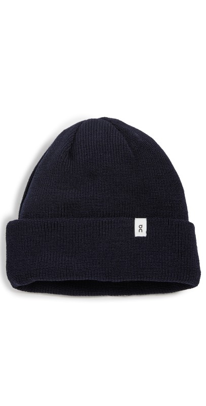 On Merino Beanie Navy