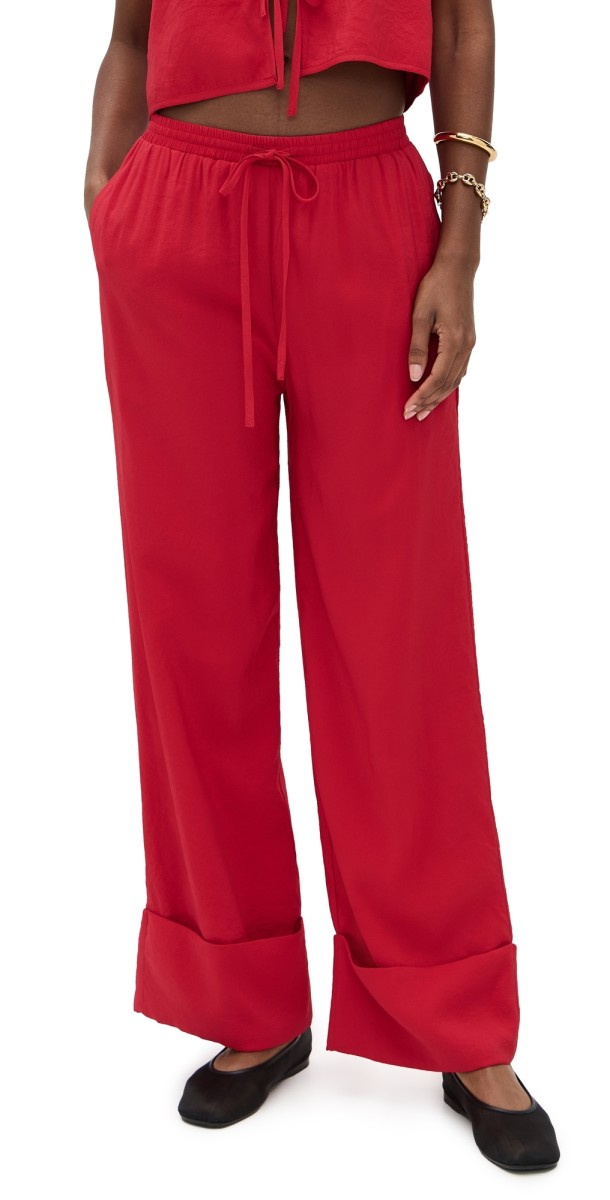 Line & Dot Kamari Pants Red