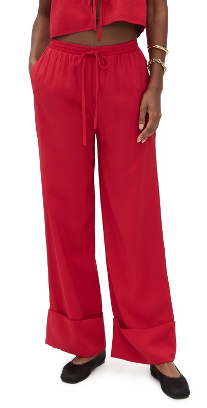 Line & Dot Kamari Pants Red