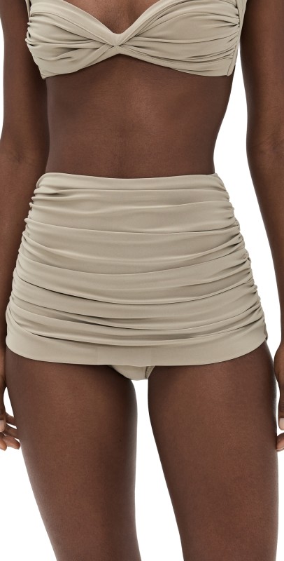 Norma Kamali Bill Swim Bottoms Elm