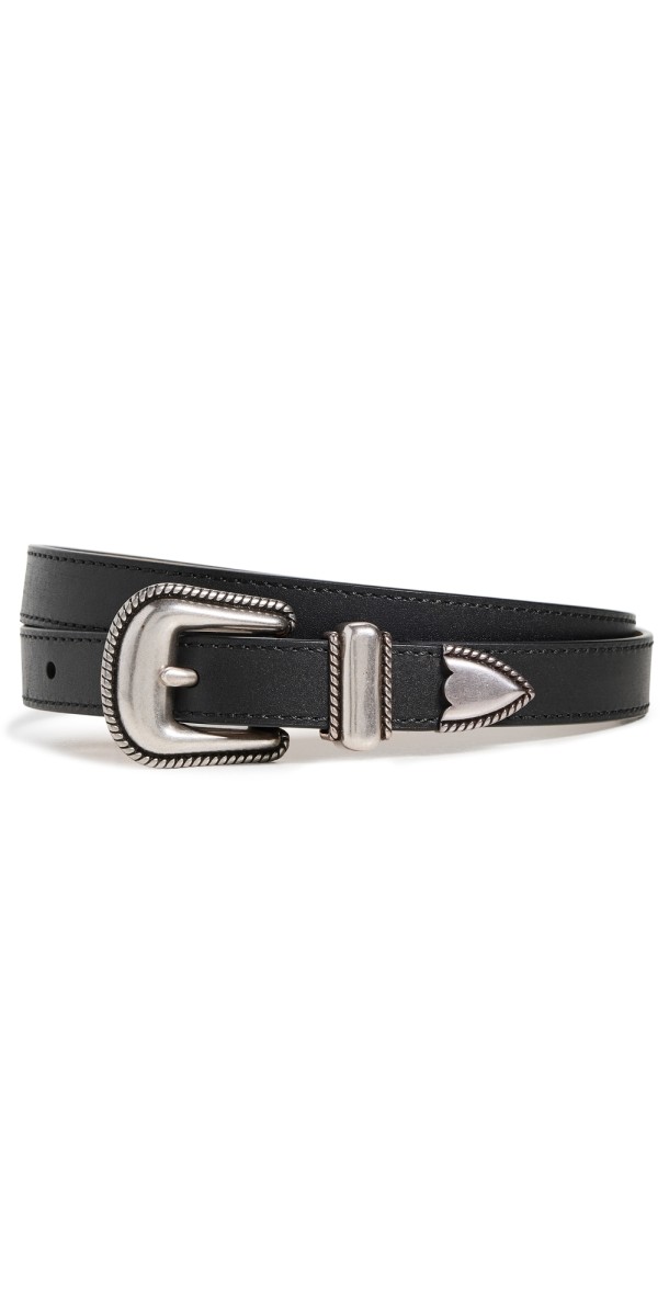 Polo Ralph Lauren Smooth Vachetta Belt Black