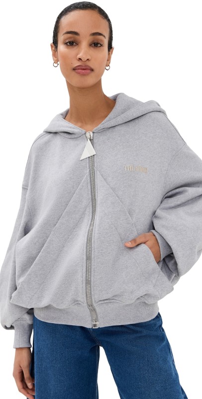 The Attico Sweatshirt Grey/Beige