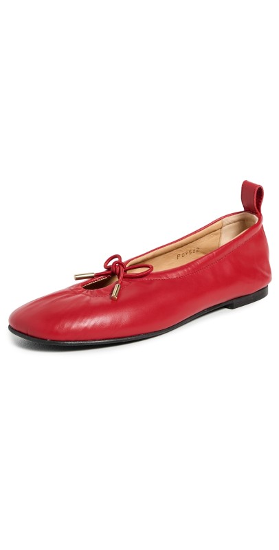 ALOHAS Rosalind Ballet Flats Red