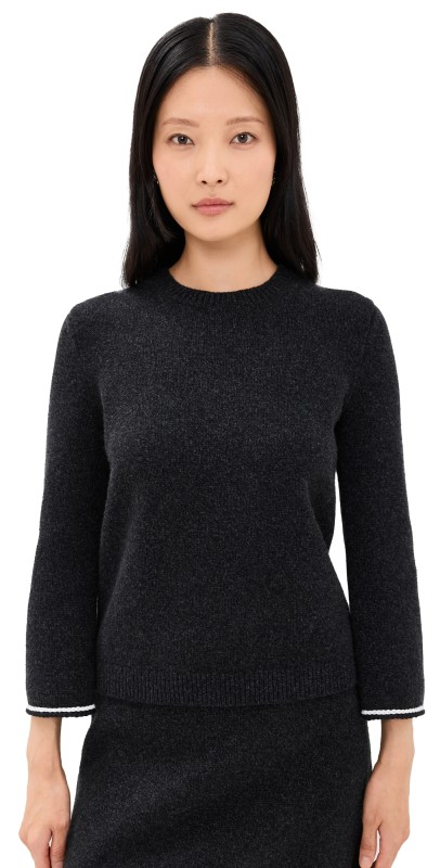 Theory Tweed Top J Black Multi