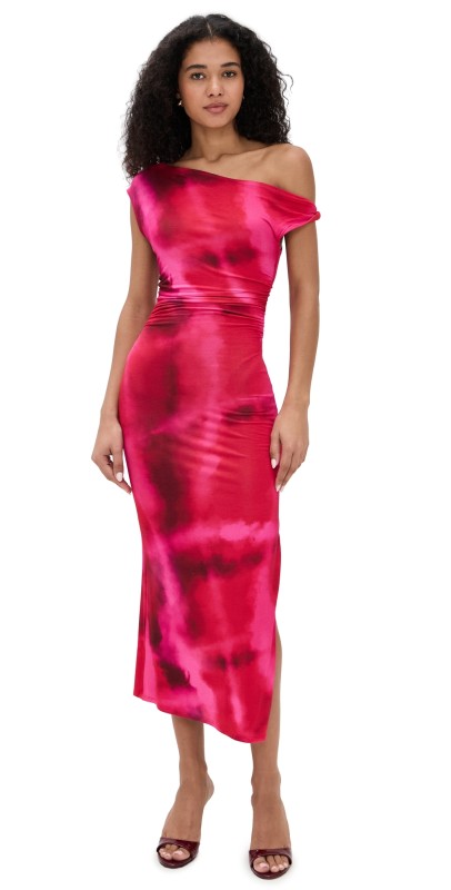 Amanda Uprichard Jennan Dress Abyss Print