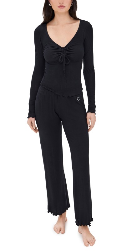 Honeydew Intimates Dreamland Lounge Set Black