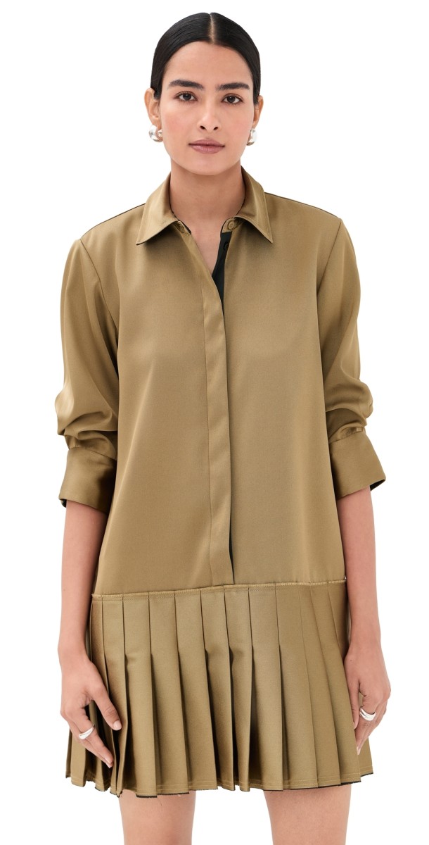 SIMKHAI Regina Mini Dress Bronze Multi