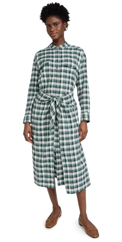 XIRENA Alanis Dress Green Brook