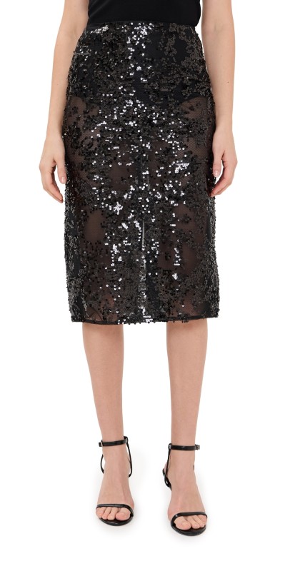 Victoria Beckham Pencil Skirt Black