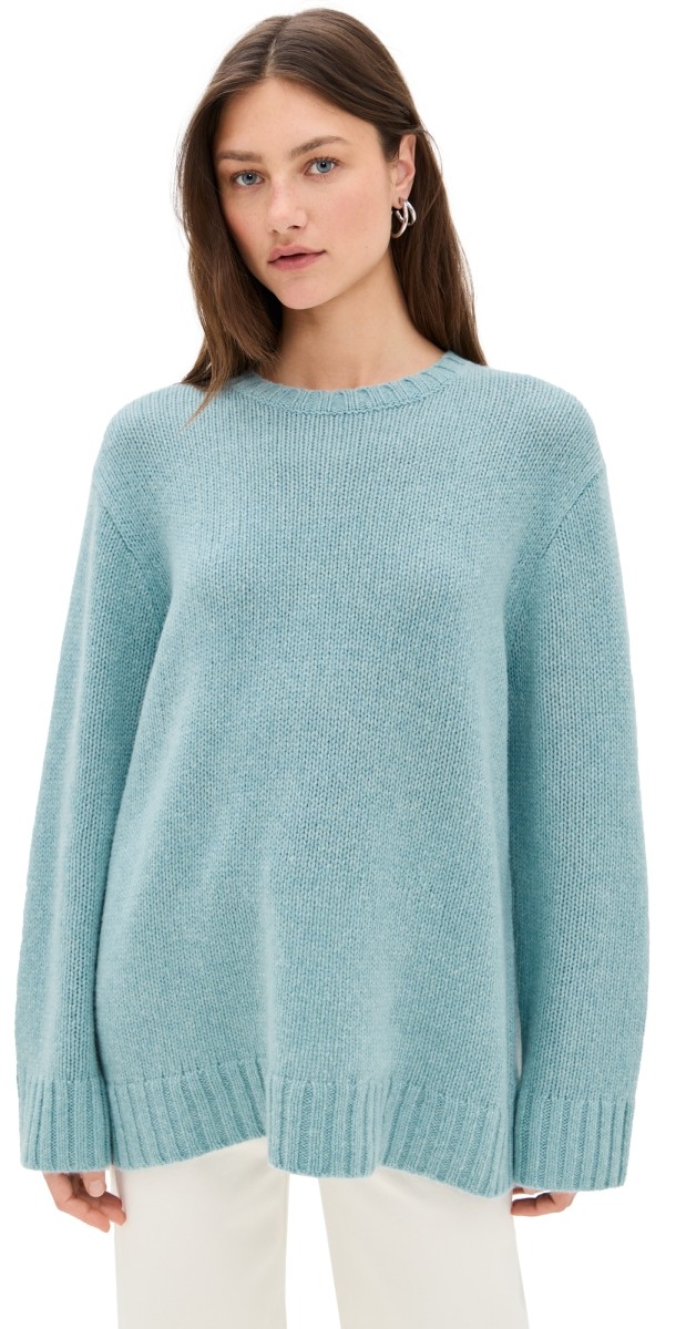 Jenni Kayne Cashmere Amelia Crewneck Seashore