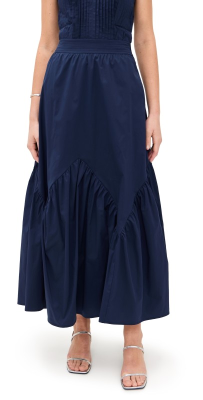 Line & Dot Abbot Skirt Navy