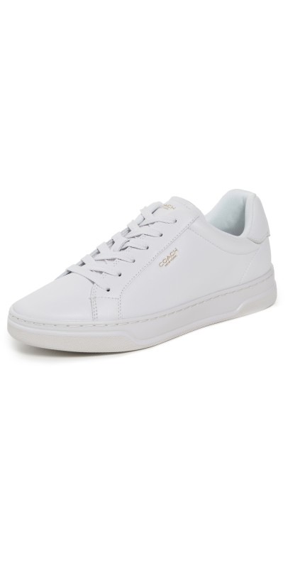Coach High Line Sneakers Optic White