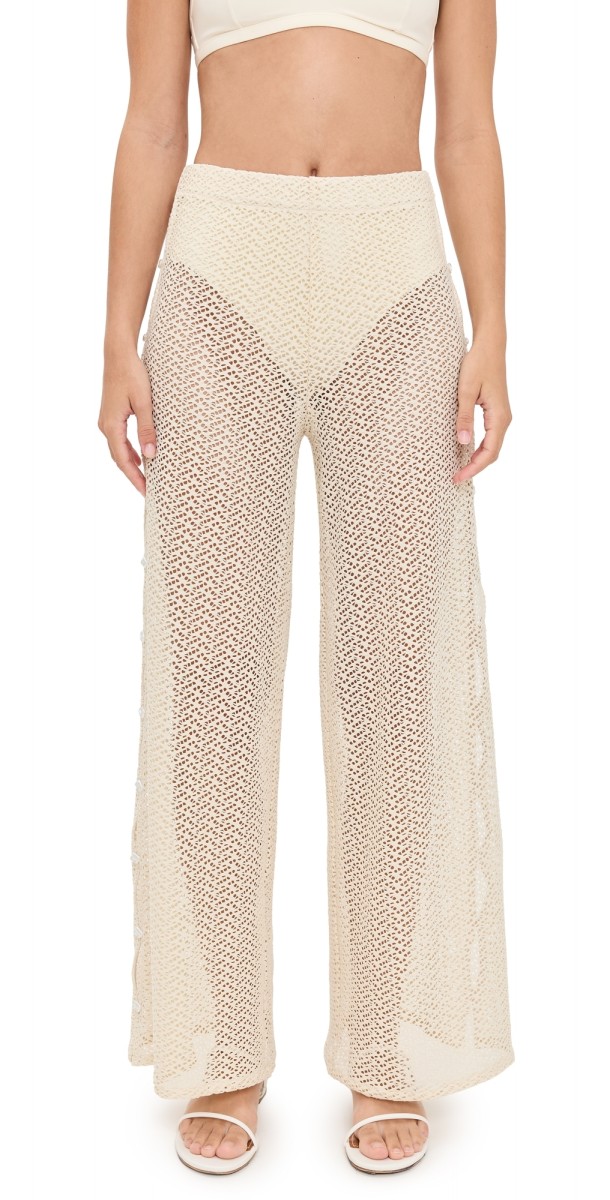 Palmacea Federica Nilo Pants Ivory