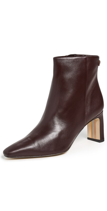Sam Edelman Saige Heeled Booties Spiced Pecan