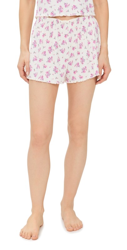 Z Supply Amour Ditsy Shorts Bone