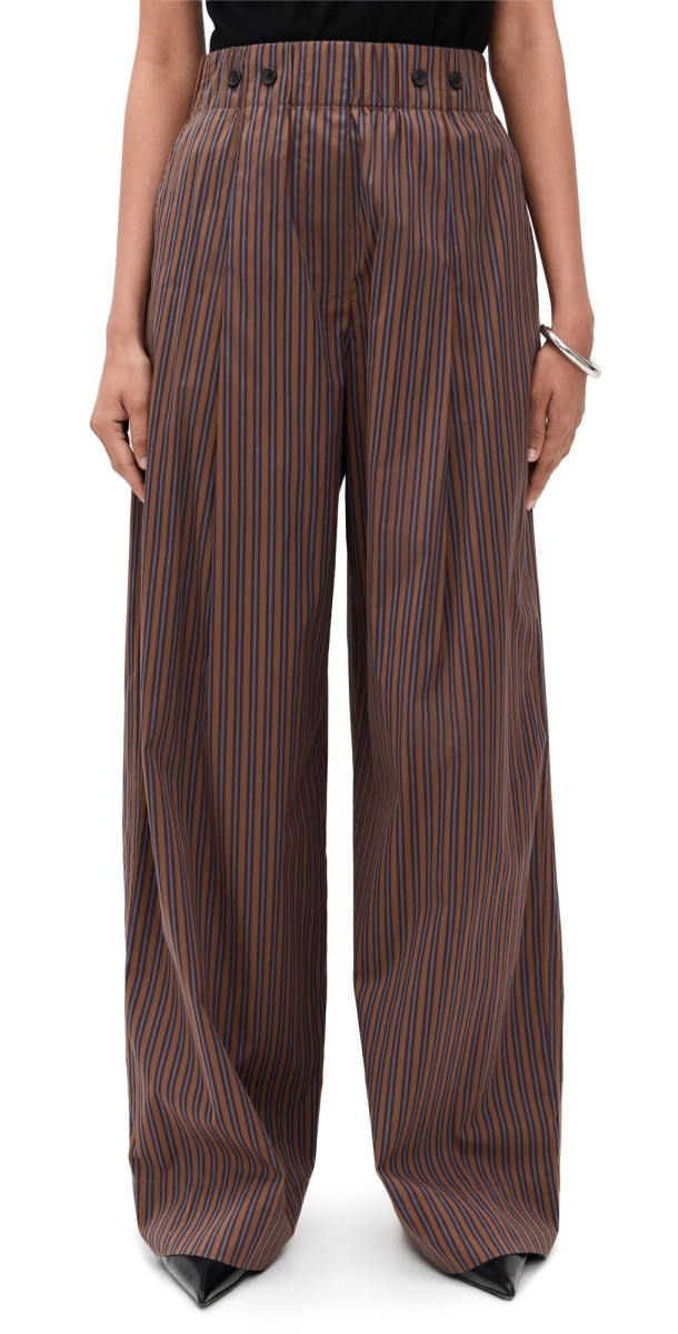 A. L.C. Emmett Pants Brown Multi